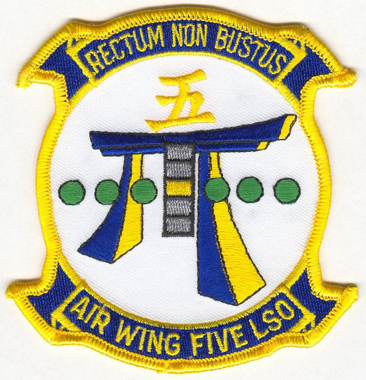 CVW-5 LSO patch - courtesy of Troy Prince