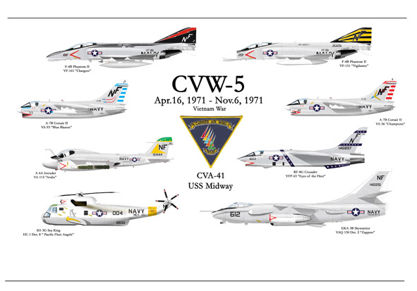 CVW-5
Goto [url=http://www.aircraftprofiles.dk/]www.aircraftprofiles.dk[/url] for ordering information.