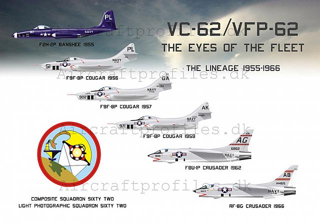 VC-62 VFP-62 Lineage
Goto [url=http://www.aircraftprofiles.dk/]www.aircraftprofiles.dk[/url] for ordering information.