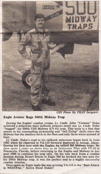 Catman was in VA-115 during my tour (Buzz) - courtesy of Ike Newkerk