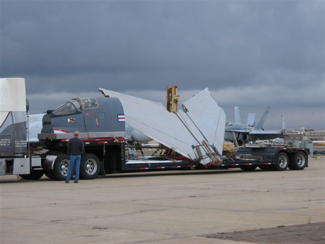 Wing and different nose section - Frank Warren photo