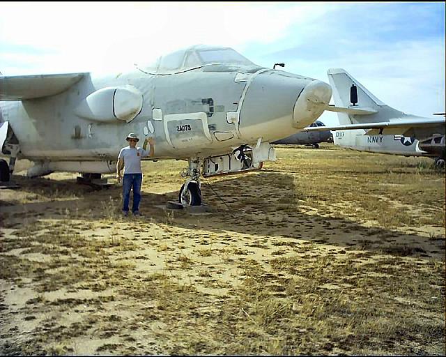 EKA-3B at AMARC, Tuscon photo by Aubrey Brittian