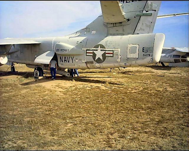 EKA-3B at AMARC, Tuscon photo by Aubrey Brittian