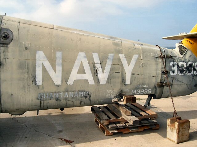 H-34_tail_boom - David Hanson Photo