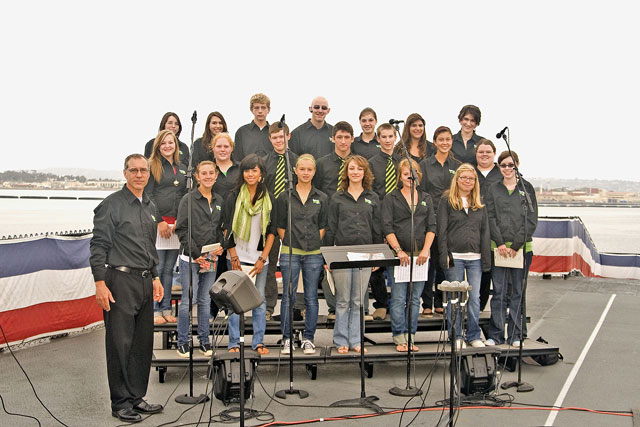 Grace Baptist Church Choir from Santa Clarita, CA - photo by Clint Griffin