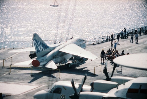A-7 Corsair from the Island