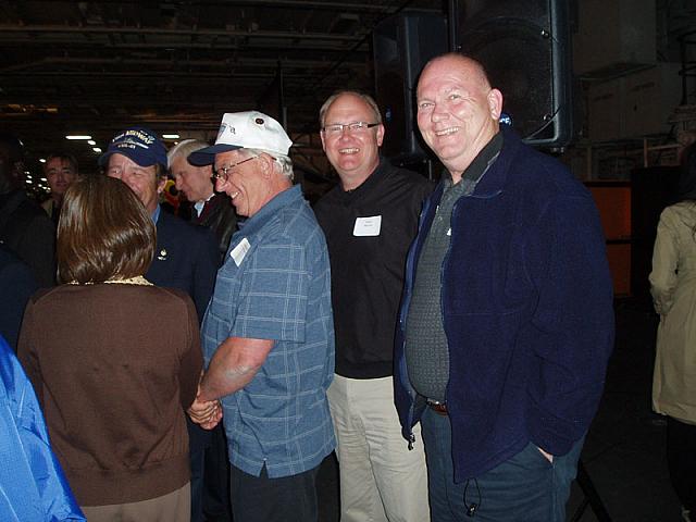 They wanted to take a group picture it was mass confusion - Michael Baxter photo