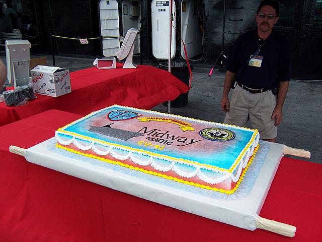 Midway's 60th B-day cake