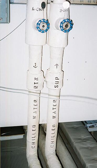 Chilled water lines.  I traced out alot of these while in AC& R shop
