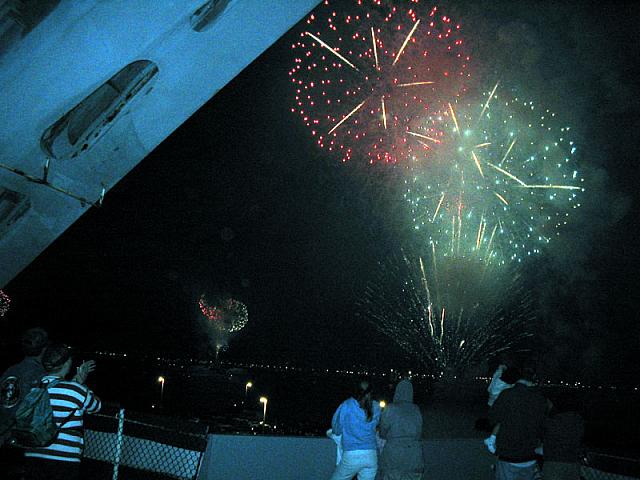 July 4th, 2004 Fireworks
Viewed from El 2