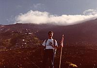 After the climb looking up