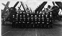VC-12 Det for Med Cruise 12/52-5/53 C.M. Fondaw is in the middle row, 2nd from right