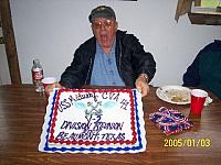 Bob Shultze waist cat captain 1957-1960 Keeper of the cake