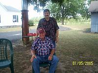 Jerry Boysel and TO Perkins (setting)(AB2 Arresting 57-58) Milner Ga. Aug. 2007