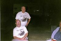 standing-Lenny Kurpell, setting E W Martin (May 23, 1938 to Oct. 10, 2006) 
Beaumont , Texas Apr.2006