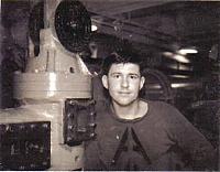 Jerry Boysel ABAN, taking on the USS Midway 1957 in arresting gear