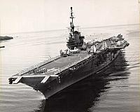 Midway pulling into Pearl 22 Aug 1959