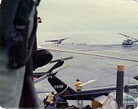 Maj Bung Ly landing his Brid dog