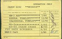 Max Kidd CV-41 Yellow Gear Card back