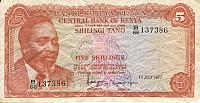 Kenya_Five_Shillings_Front1 - Courtesy of Woody Hill
