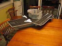 A good buddy of mine built this USS Midway costume for his son Andrew