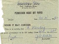 PI Permission Slip - courtesy of Tony Cartland