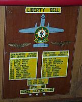 Cubi O Club plaque on display at the Naval Aviation Museum in Pensecola, FL - courtesy of José Lahoz