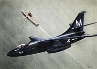 A-3 over Midway - R G Smith