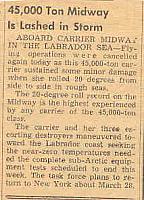 Storm During Operation Frostbite - Courtesy of Bob Wood