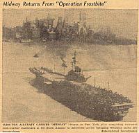 Midway Returns From Frostbite - Courtesy of Bob Wood