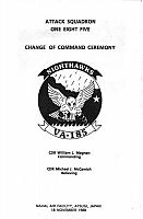 VA-185 Change of Command