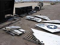 F8U parts - Frank Warren photo