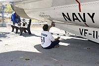 Working on F-14 Tomcat [03-12-10] - Clint Griffin photo