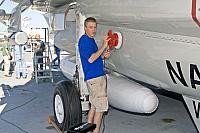 Working on F-14 Tomcat [03-12-10] - Clint Griffin photo