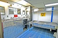 Dental rinse & clean area [4-15-09] - photo by Clint Griffin