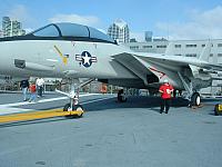 Dottie Lowers - ready to get sucked down the Tomcat's intake