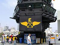 AB Rating insignia on the front of the Island